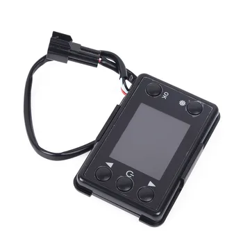

Car LCD Switch Diesel Auto 12V/24V Monitor Controller Black Accessories