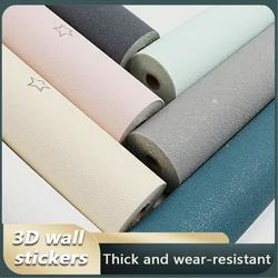 New Design Moisture-Proof And Anti-Collision Self-Adhesive Wallpaper 3D Wall Stickers Waterproof 3D Wallpaper Home Decoration