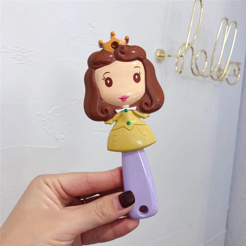 Расческа для волос Disney Princess Frozen Brosse Cheveux детская мягкая Антистатическая щетка