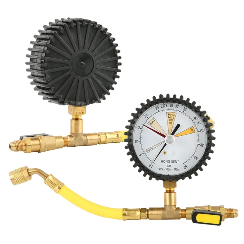 

Air Conditioning Refrigeration Nitrogen Pressure Test Gauge Pressure Test Table Wholesale for R134a R22 R407C R410A