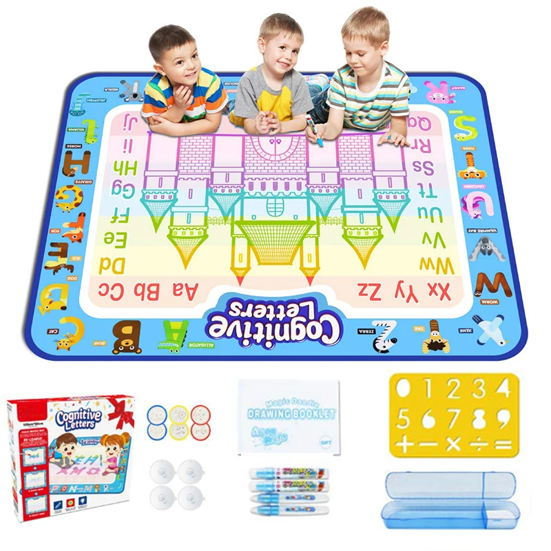 GOOBAT Aqua Magic Doodle коврик для рисования развивающие игрушки детей малышей мальчиков и