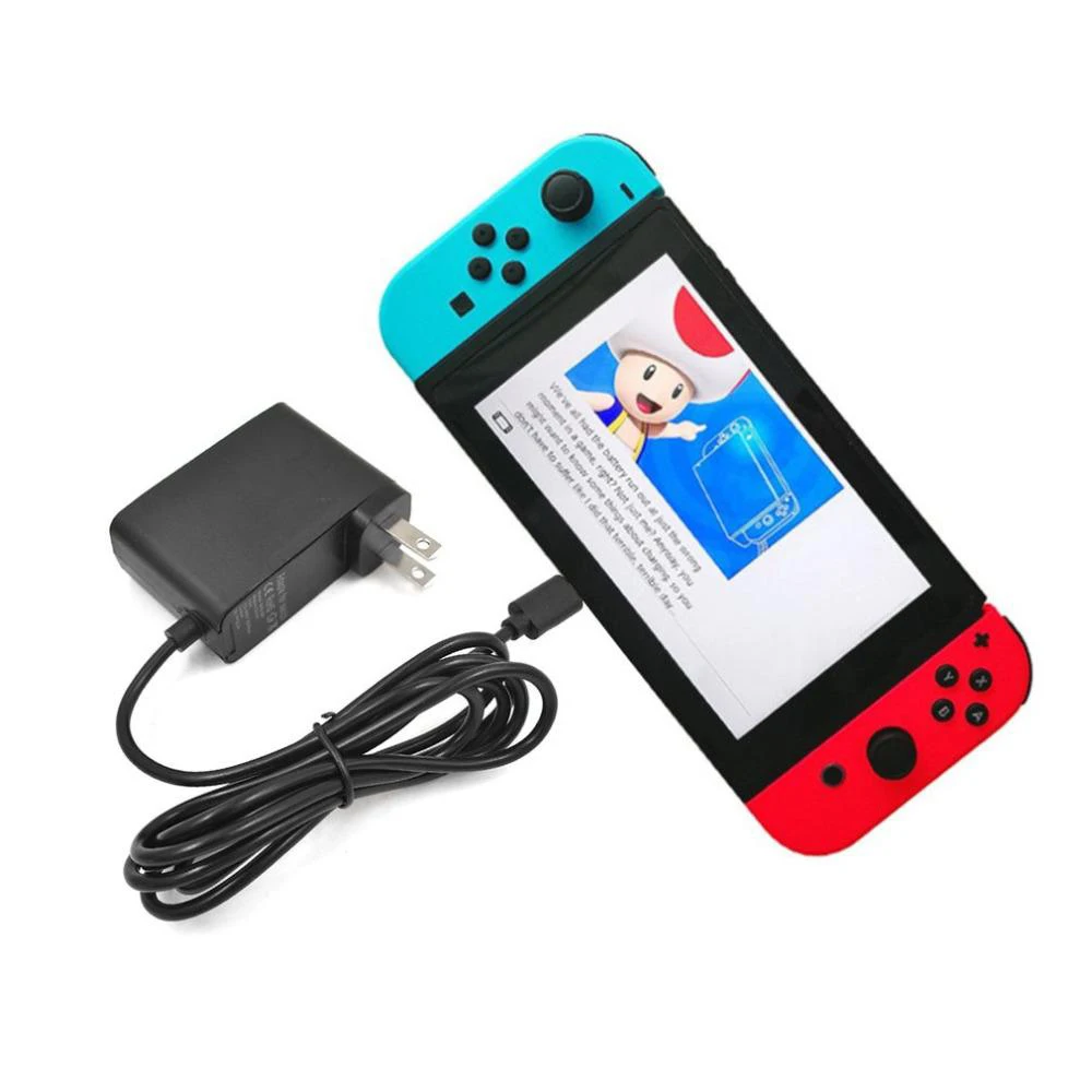 US Plug AC Adapter Fast Charger for Nintend Switch NS 5V Charger For Switch Console Supply