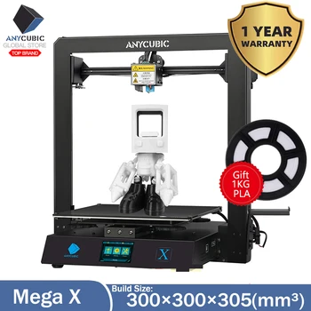 

Anycubic i3 Mega-X New 3D Printer DIY 300*300*305mm Large Printing Size imprimante 3d grand taille impressora