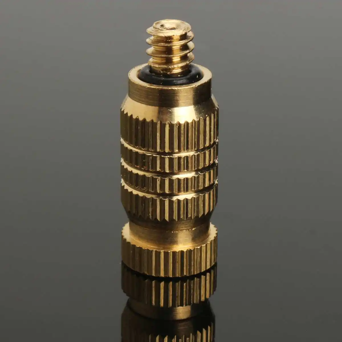10pcs Orifice 0.3mm Fog Mist Nozzle Brass Threaded Pressure Misting/Fogging Nozzle Sprayers Filter for Mist System Saving Water