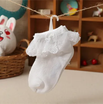 

2-12Y Hot Children Mesh Casual Socks Girl Cotton Fashion Lace Princess Socks Baby Summer Cool Breathable Socks Kids Gifts