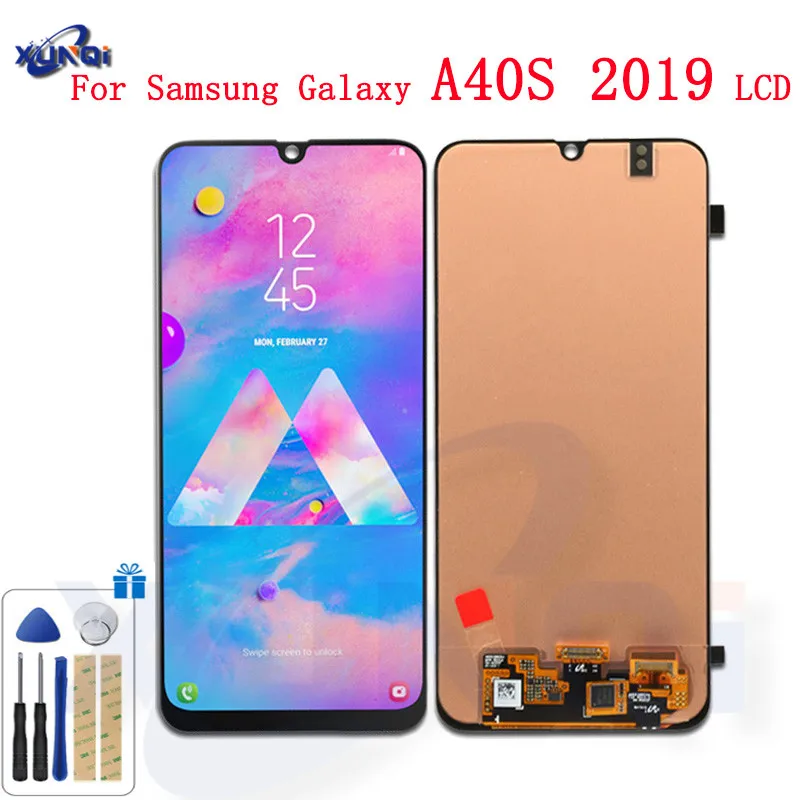 

original LCD For Samsung Galaxy A40s 2019 A407 A407F LCD Touch Screen Digitizer Glass Assembly Repair Parts Free Shiping