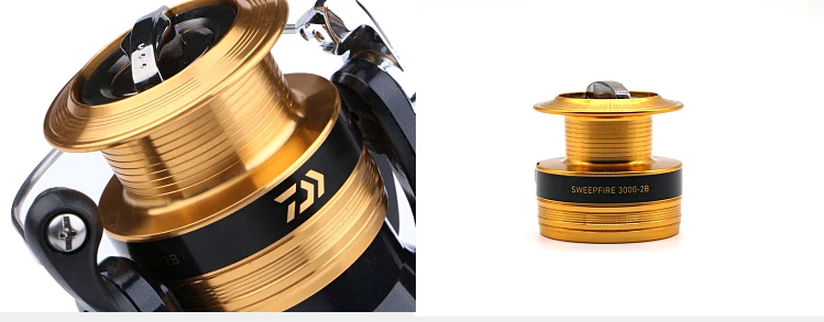 DAIWA SWEEPFIRE-2B 1500 2000 2500 3000 3500 4000 серии свежий/соленой воды рыболовные спиннинговая катушка для карпа рыболовные