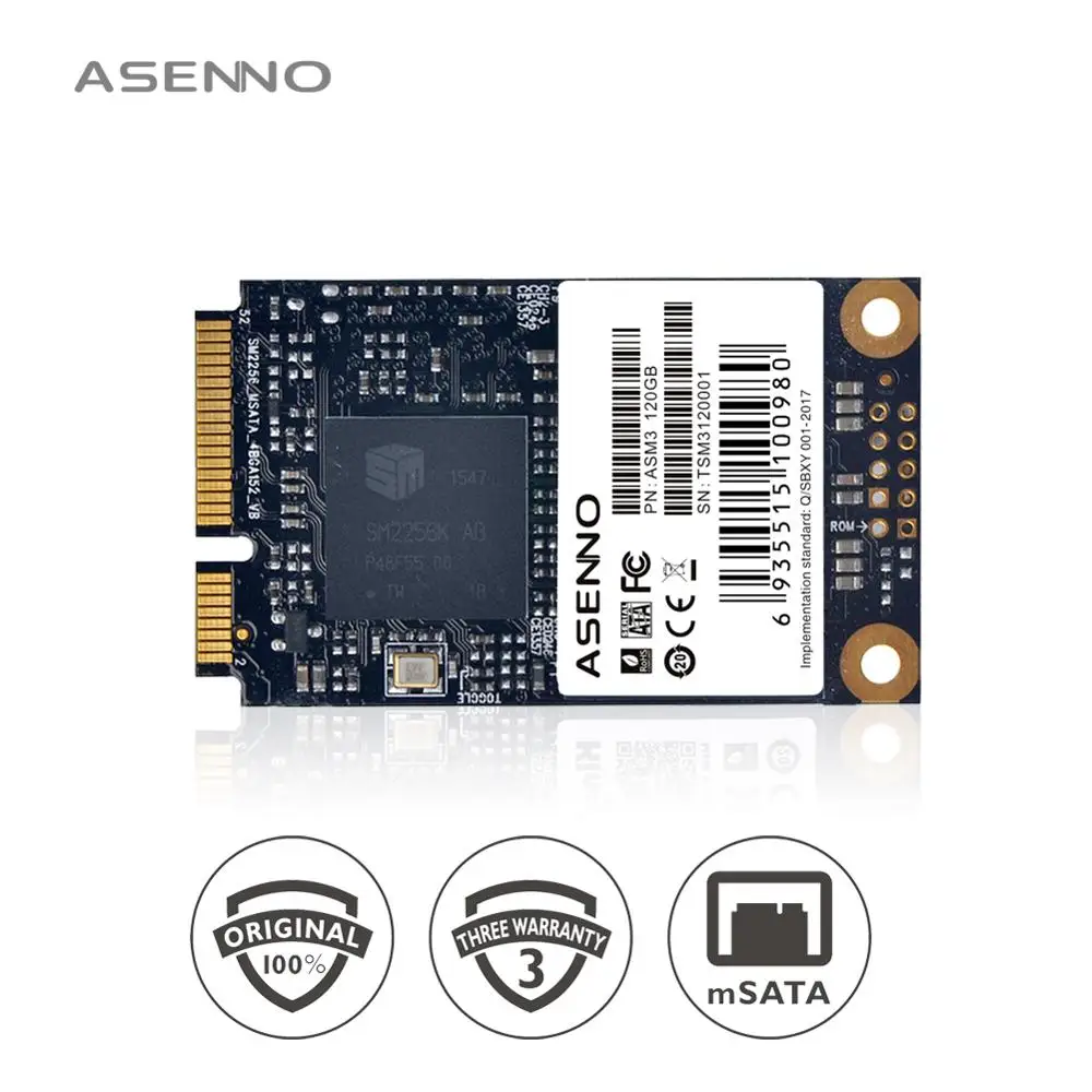  Asenno msata SSD 120gb 480gb Interne Solid State Disk Festplatte SSD msata 240gb HDD SATA für hp la