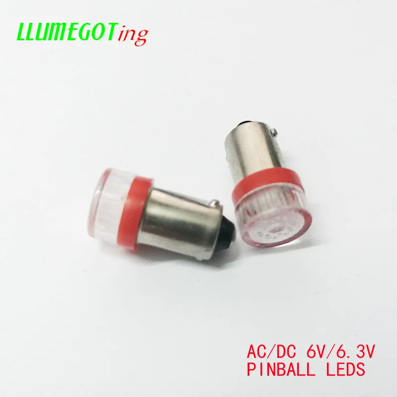 50pcs BA9S T4W 44 47  Len  2x 5630SMD پ    ؼ AC DC 6V 6.3V ߸ ɺ   Led 