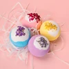 4PCS/Set Bath Bomb Gift Set for Women, 100g Aromatherapy Bath Bombs with Sea Salt, Plant Extracts, Spa Relaxing Bubble Bath Bomb