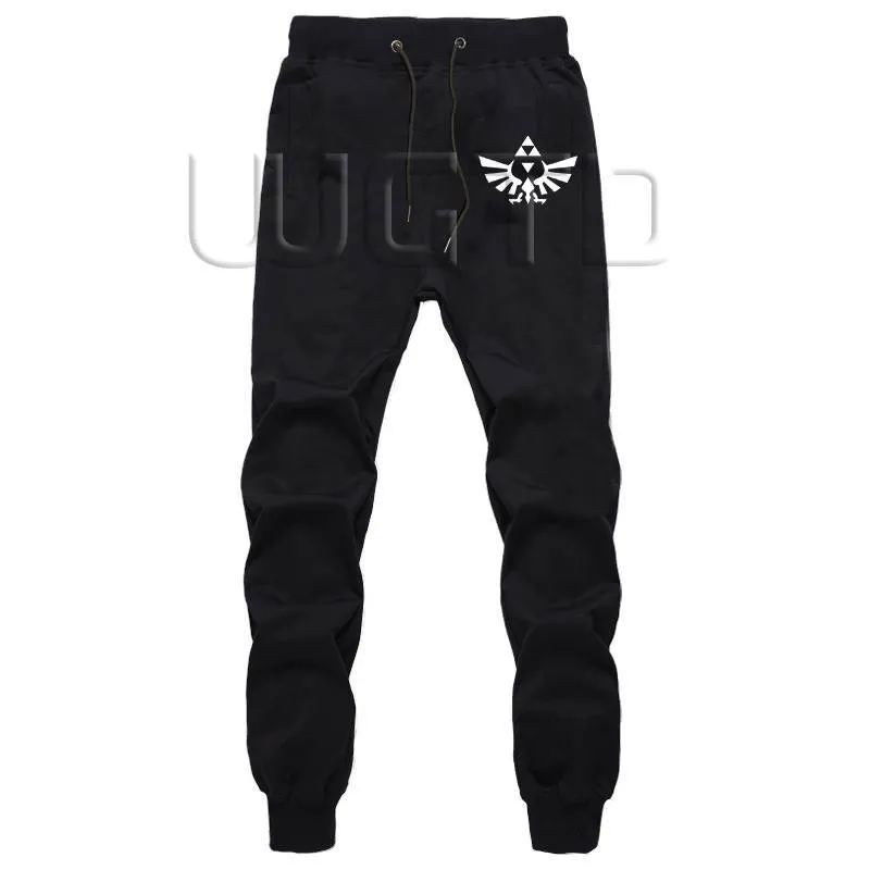 Легенда о Зельде мужские спортивные штаны Фитнес длинные брюки шаровары тренировочные брюки Осень Зима повседневные брюки для пробежек