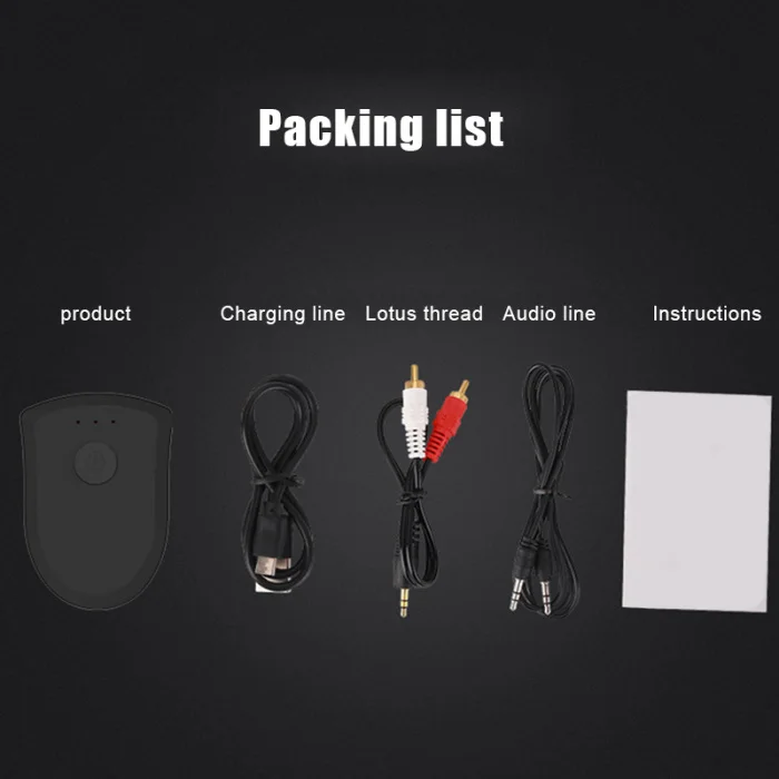 Wireless Audio Receiver Transmitter USB Wireless Communication Adapter Connector GDeals