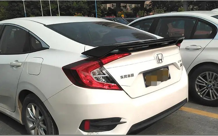 Для Honda Civic спойлер- MLBK Высококачественный ABS Материал заднее крыло автомобиля праймер цвет задний спойлер для Honda Civic спойлер