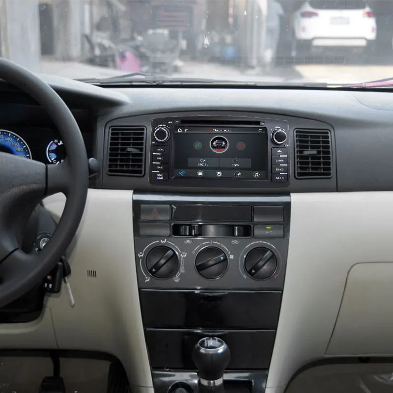 Дешево Xonrich 2 Din Автомобильный Радио DVD плеер для Toyota Corolla E120 BYD F3 2000 2005 2006 Мультимедиа font b gps b font головное устройство стерео навигация аудио