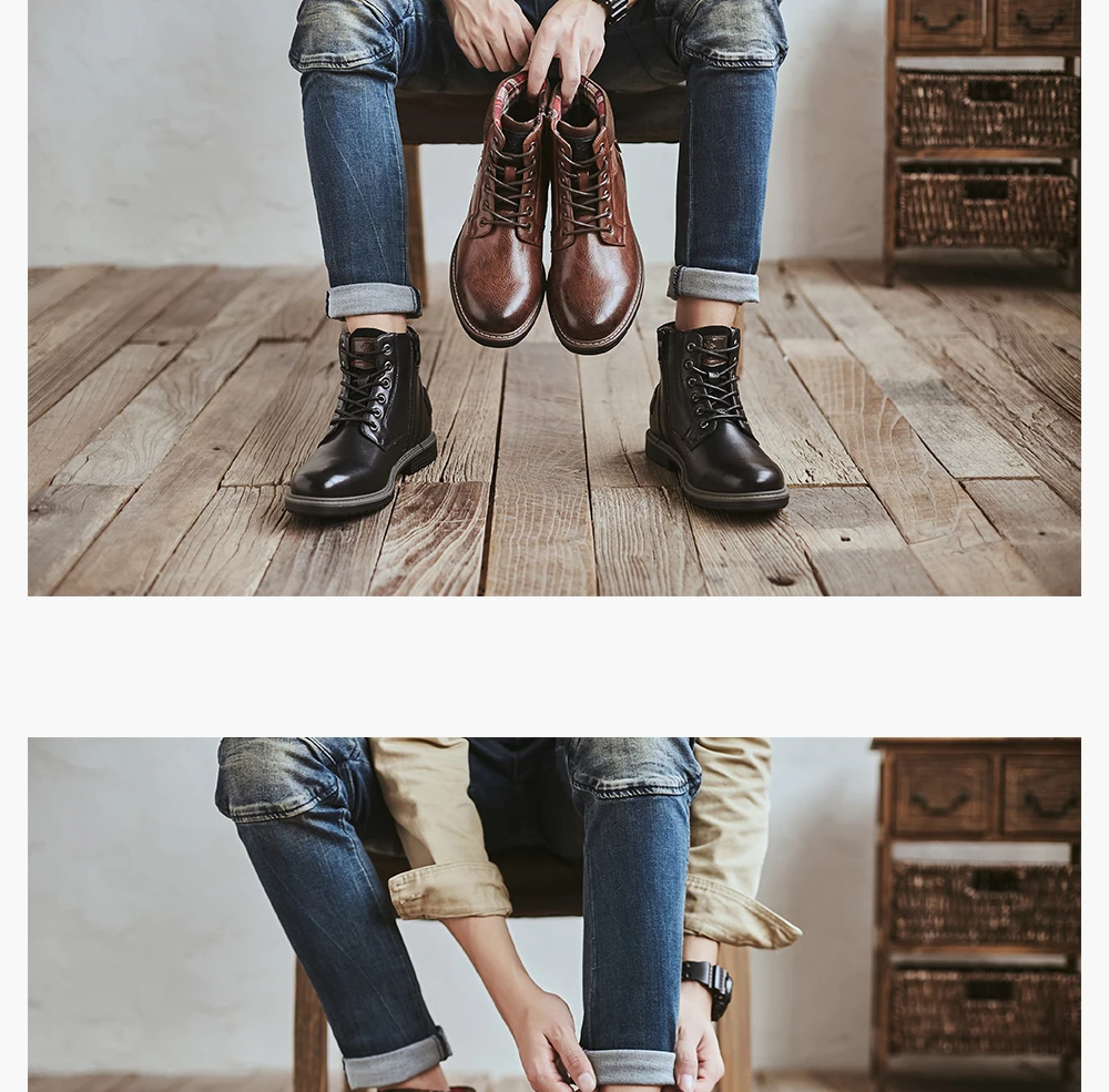 Мужские классические ботинки; Мужская модная обувь; сезон осень-зима; мужские дизайнерские кожаные ботинки на шнуровке; удобные мужские классические повседневные ботильоны