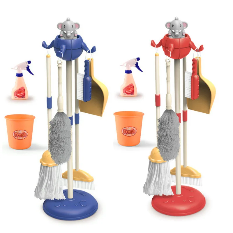 Kids Simulation Housekeeping Role Play Pretend Toys Realistic Cleaning