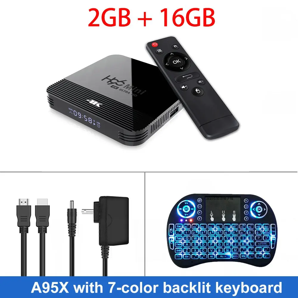 2GB 16GB I8-L LEMFO H96 Мини Смарт ТВ приставка Android 9,0 RK3328A ARM Mali-400 GPU H.265 2 Гб 16 Гб Поддержка 4K 2,4G и 5G Youtube Netflix приставка - Цвет: 2GB 16GB I8-L