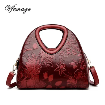 

Vfemage Luxury Women Handbags Print Female Shoulder Bags Elegant Ladies Crossbody Bag Designer Messenger Bag for Women Sac Femme