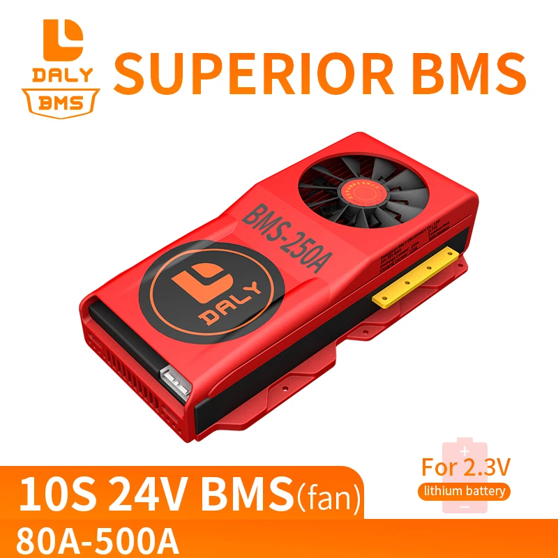 Батарея LTO BMS 10S 80A 100A 150A 200A 300A 500A 2 4 V с балансом для 12V/24V/36V/48V/60V/84V литий титановый