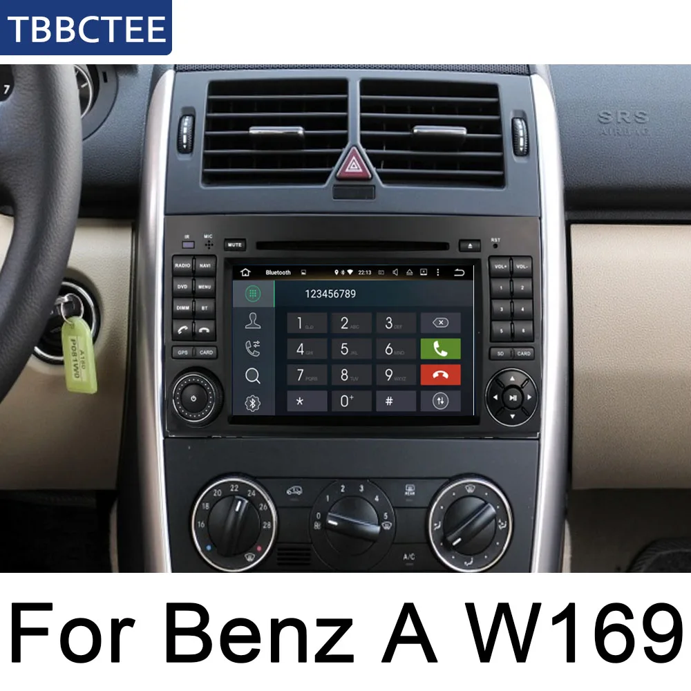 Sale For Mercedes Benz A class W169 2004~2012 NTG Car DVD multimedia Player GPS Navigation Android System Radio Audio Video WIFI 3