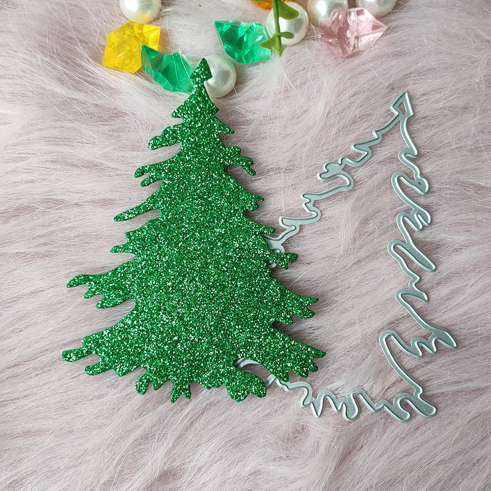 

New tree cutting die mould scrapbook decoration embossed photo album decoration card making DIY handicrafts