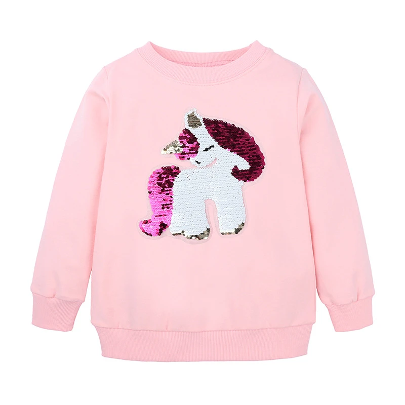 unicorn sequin sweatshirt