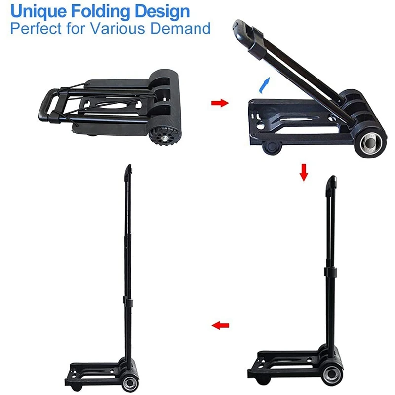 Folding Hand Truck Lightweight Portable 