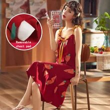 Милая летняя Хлопковая пижама без рукавов с подтяжками; домашняя юбка; WDR85