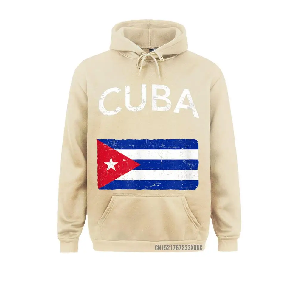 Cuba Hoodie with Vintage Cuban Flag Sports Design - Adult (Unisex