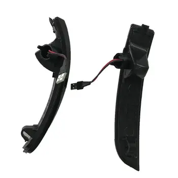 

1pair Dynamic Blinker Led Turn Signal Lights Smoked Flowing Rear View Mirror Lights Indicator For Ford Kuga Ecosport