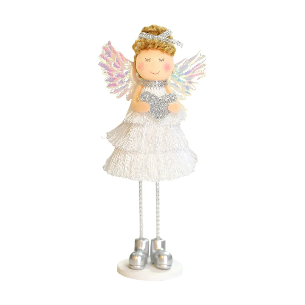 Елочные украшения Ozdoby Na Choinkę рождественские украшения милый ангел кукла настольные украшения Детская комната Декор#37