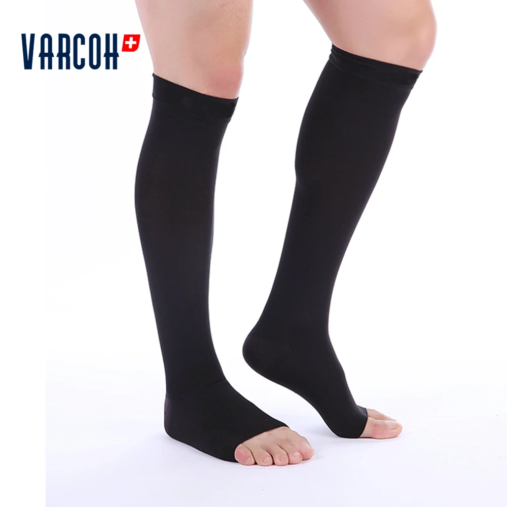 

Unisex Knee High Compression Socks for Medical,Running & Fitness, Edema, Diabetic,Varicose Veins,Travel & Flight,Pregnancy,Nurse