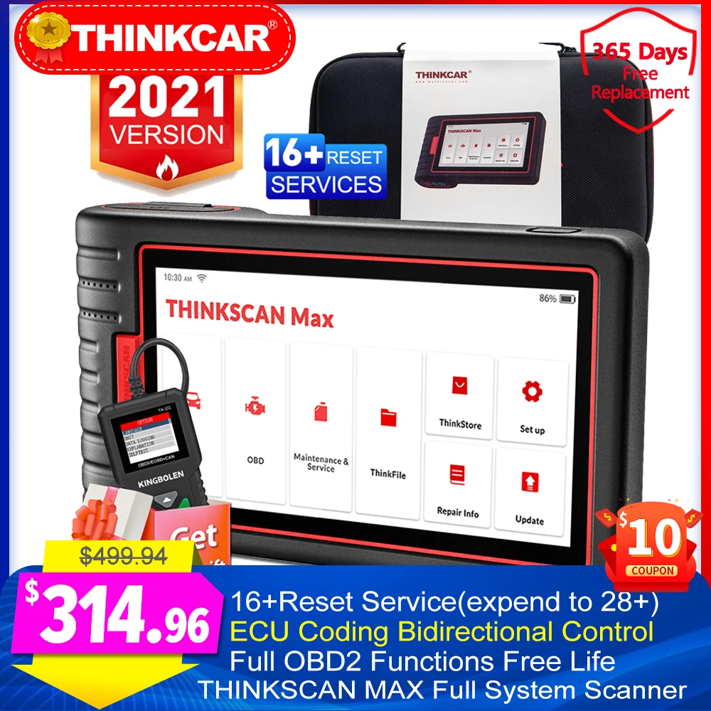 Low Price Scanners Diagnostic-Tools Control Launch X431 Ecu-Coding-Bidirectional Auto-Obd2 Thinkscan-Max r0QK396oVan