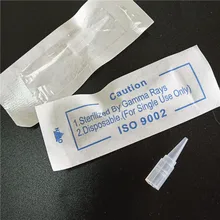 500 шт Большой наконечник 0,5*0,7*2,5 см Перманентный макияж бровей губ татуировки иглы шапки машина с форсункой 1RL 3RL 5RL 5F 7F