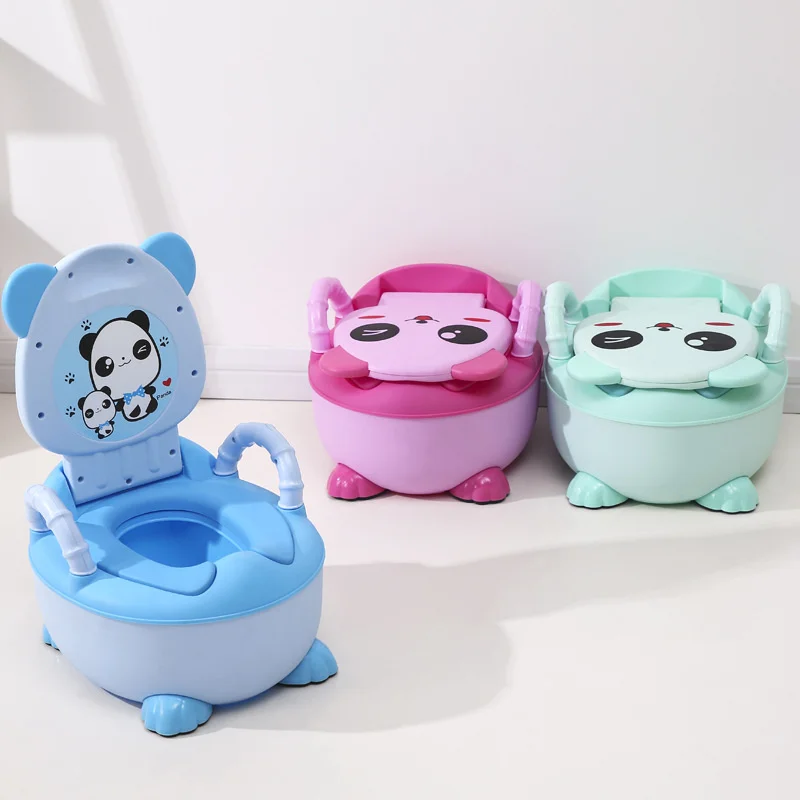 0-6 Years Old Children's Pot Soft Baby Potty Plastic Road Pot Infant Cute Baby Toilet Seat Boys And Girls Potty Trainer Seat WC 3
