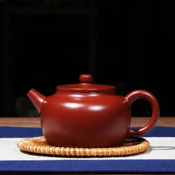 

Yixing tea pot purple clay filter teapots Raw ore Handmade Dahongpao Tea set beauty kettle Customized gifts Authentic 170ml