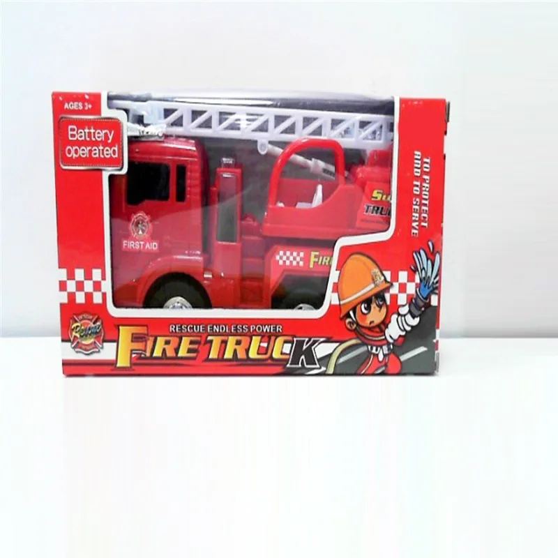 

Electric Universal Fire Truck Children Model Fire Truck Model Toy Educational Early Childhood Boy City Toy Car