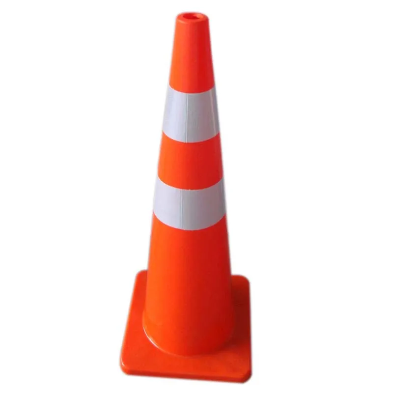 

Manufacturers Direct Selling PVC 70cm 28-Inch Plastic Signs Traffic Facilities Reflective Rubber Traffic Cone