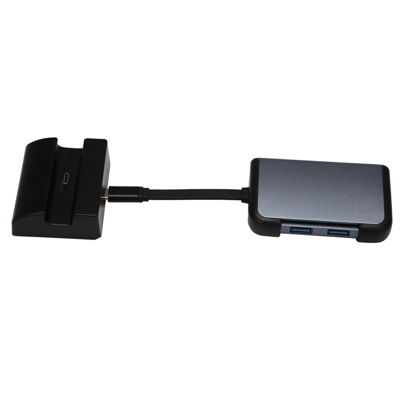 USB C HUB Type Docking Station 5 in 1 RJ45+PD+USB3.0X3 with Charger for Switch Gamepad | Компьютеры и офис