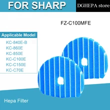FZ-C100MFE de filtro humidificador para KC-840E-B afilada, KC-860E, KC-850E, KC-C100E, KC-C150E, 2 uds.