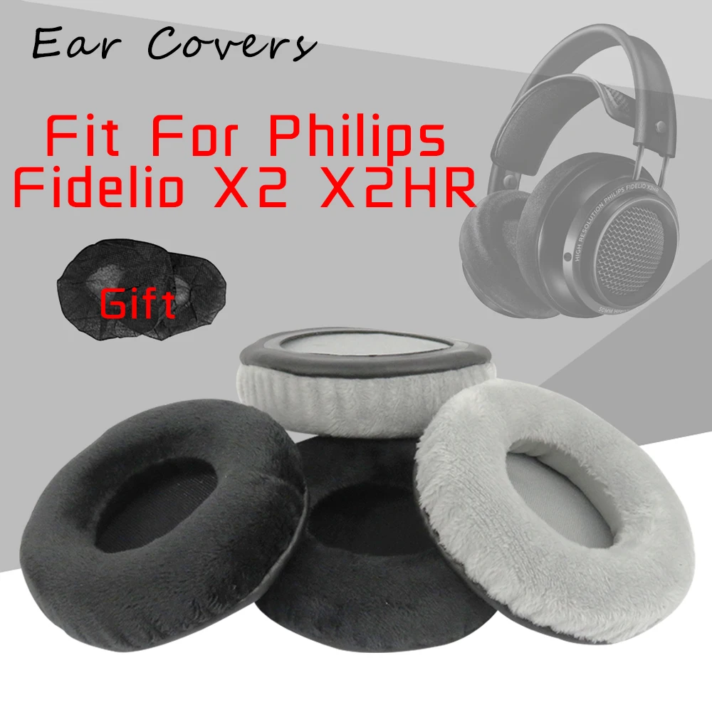 Ear Covers Ear Pads For Philips Fidelio X2hr X2 Headphone Replacement  Earpads Protective Sleeve AliExpress