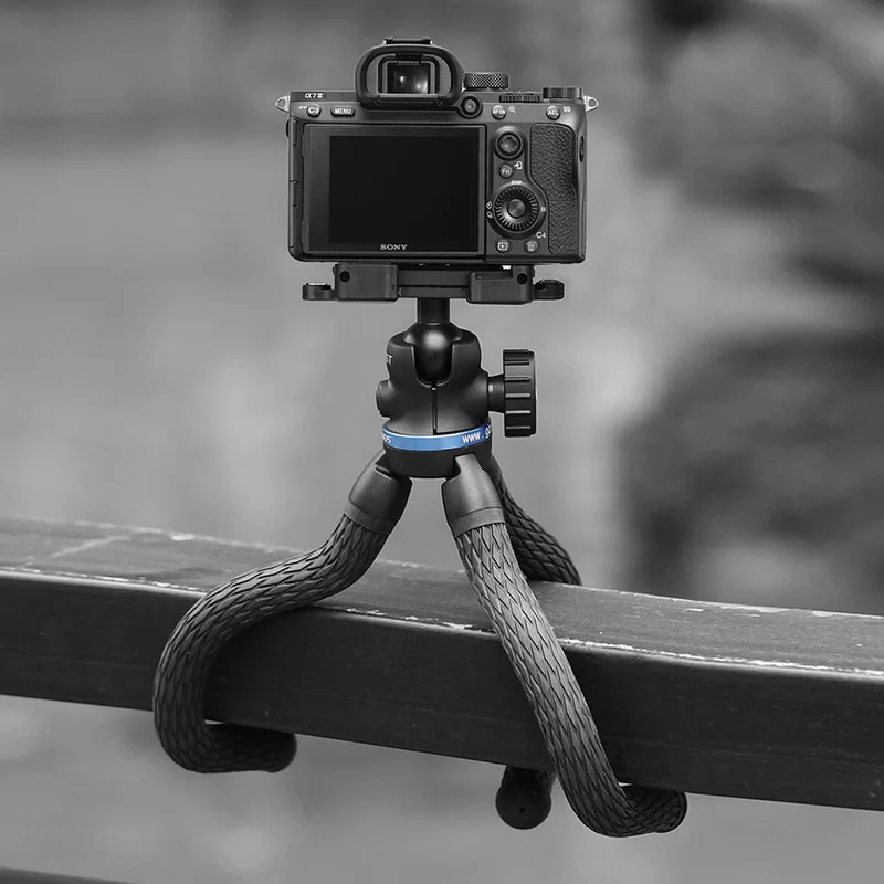 Штатив с осьминогом, 2в1, Гибкий штатив для телефона, Vlogging, портативный мини-штатив для путешествий, для DSLR камеры, смартфона, iPhone, samsung