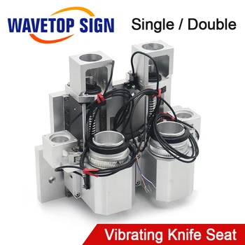Online WaveTopSign Vibrating Knife Single And Double Seat Include Timing Belt And Synchronous Wheel And Coupling 1/2PCS