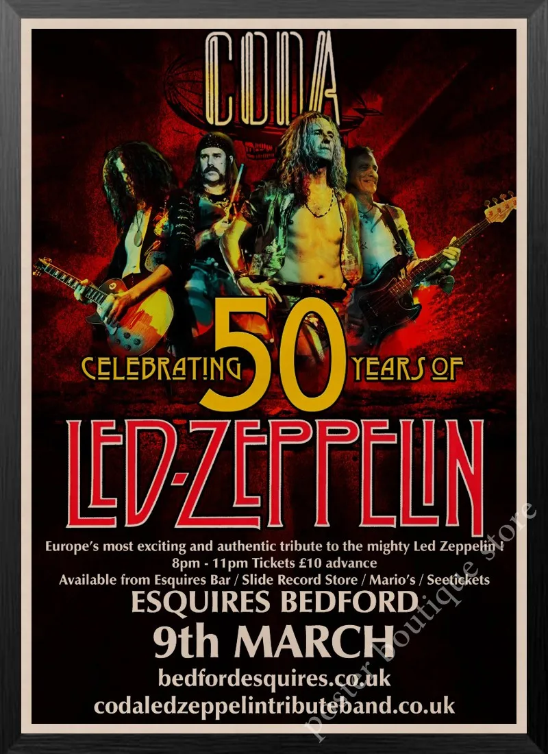 Led Zeppelin рок-н-РОЛ постер, Jimmy страница, Роберт Плант винтажные наклейки домашний Декор наклейки на стену девять процентов/4