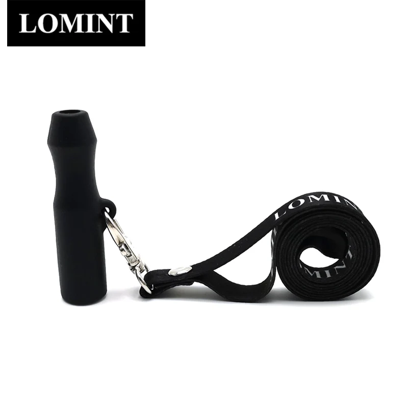 Silicone Hookah Mouthpieces Narguile-Accessories Chicha LOMINT Black Wholesale Ribbon