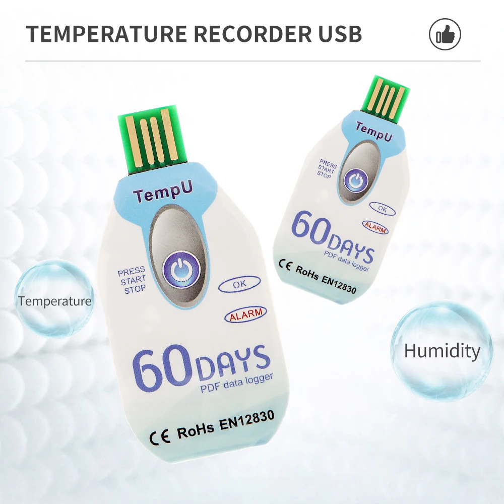 Humidity Sensor Freezer Temperature Data Logger Single Use Temperature Recorder 10,000 Points Accurate Temperature PDF USB Temperature Data Logger Temp U Humidity Sensor Freezer Temperature Data Logger Single Use Temperature Recorder 10,000 Points Accurate Temperature PDF USB Temperature Data Logger Temp U