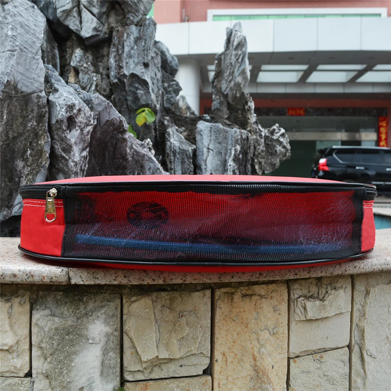 Upgraded Easy throw Cast Net Fishing Network Diameter 240cm-480cm American Style Fishing Net Small Mesh Outdoor Fishing Tools (15)