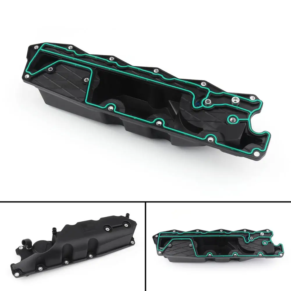 

Areyourshop Engine Valve Cover with Gasket For Volvo 6 Cyl For Turbo S80 V70 XC70 3.0 31319643 PCV Oil Trap w/Gasket Car Parts