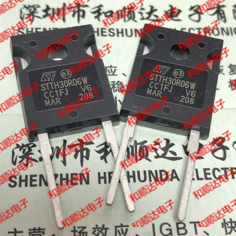 /2 шт./STTH30R06W-247 600V 30A