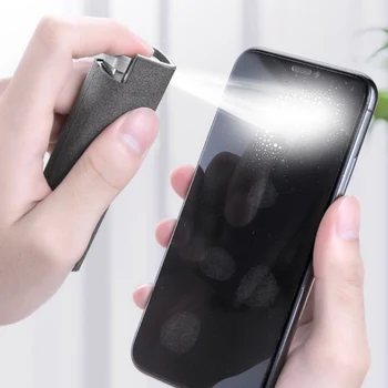 

10ml Mobile Phone PC Screen Cleaner Microfiber Cloth Set Cleaner Spray Portable Magic Glasses PC Computer Screen Cleaner Tools
